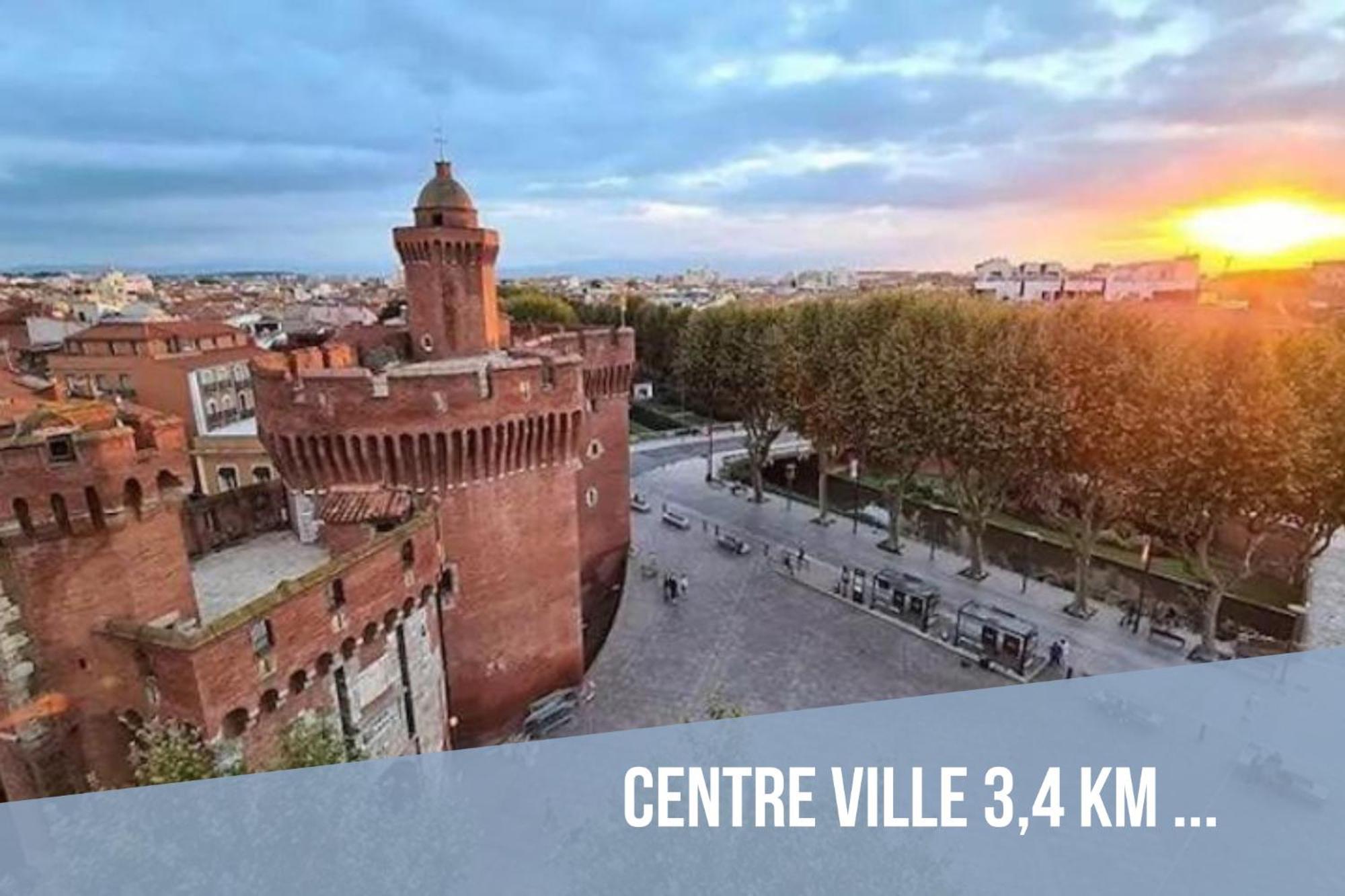 L'Artmonie - Climatise - Jardin - Centre-Ville - Plage Perpignan Exteriör bild