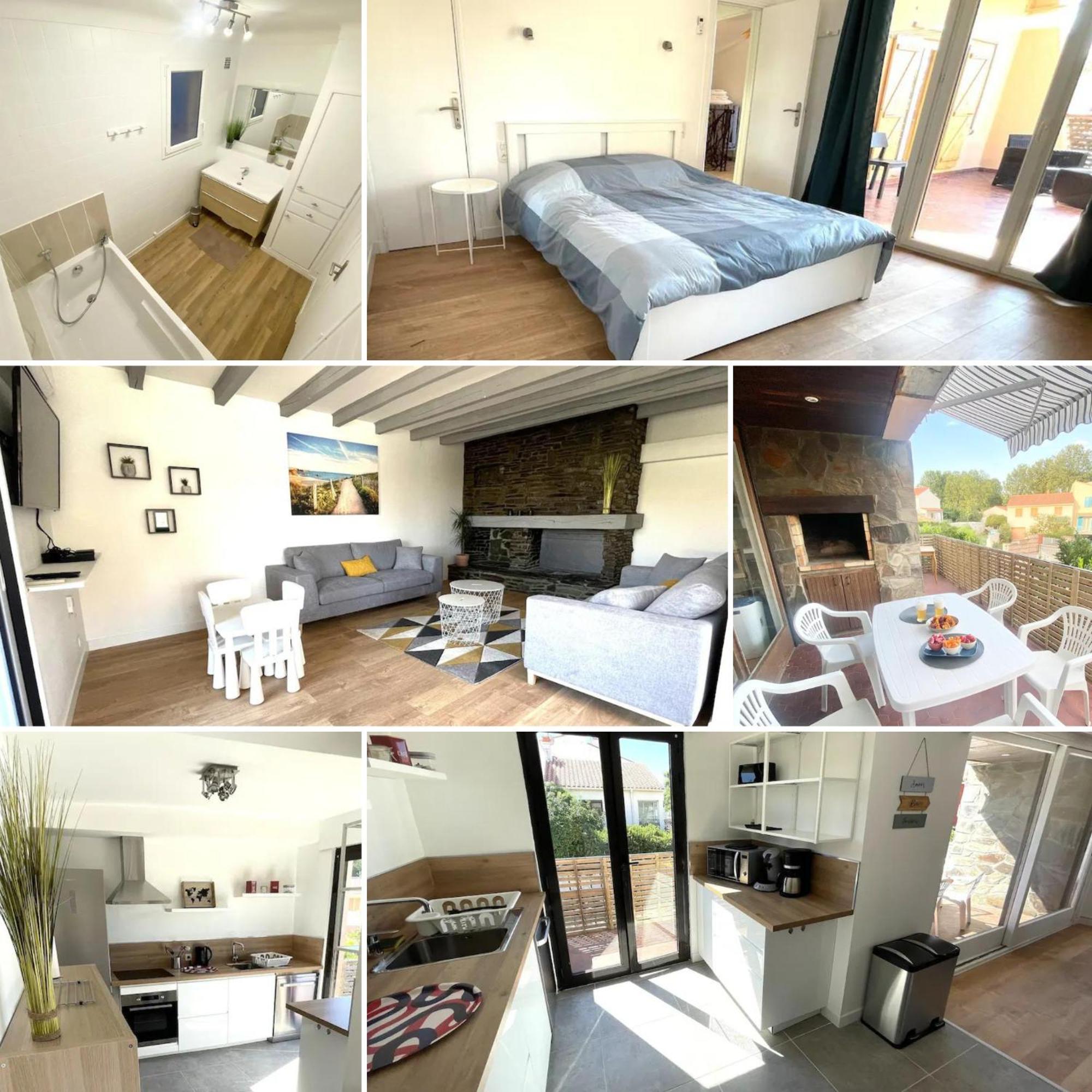 L'Artmonie - Climatise - Jardin - Centre-Ville - Plage Perpignan Exteriör bild